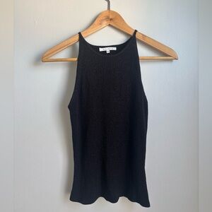 Vintage ribbed sparkle disco halter